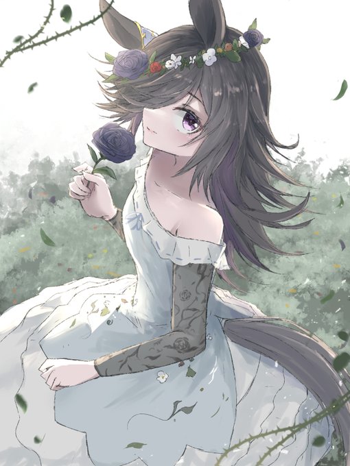 「hair flower vines」 illustration images(Latest)