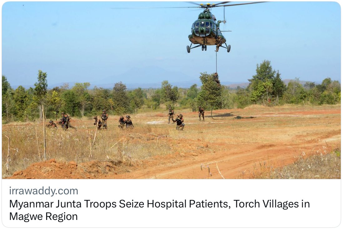 GeNZEe2022's tweet photo. #2023Apr19Coup 
#WarCrimesOfJunta 
#WhatsHappeningInMyanmar https://t.co/vghFjzT05e