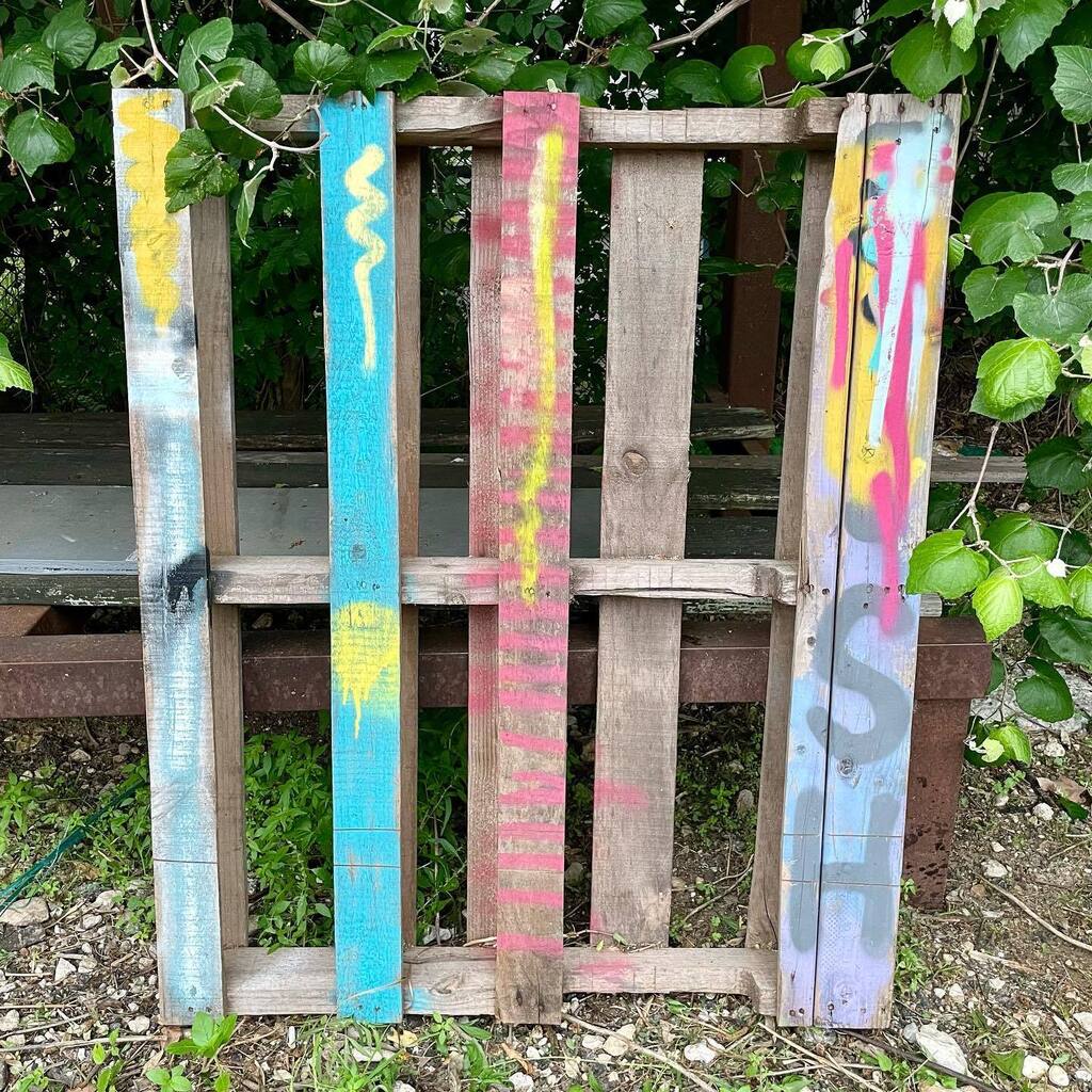 Today’s bicycle commute photo: Color Pallet(te) #bicycle #commute #austin