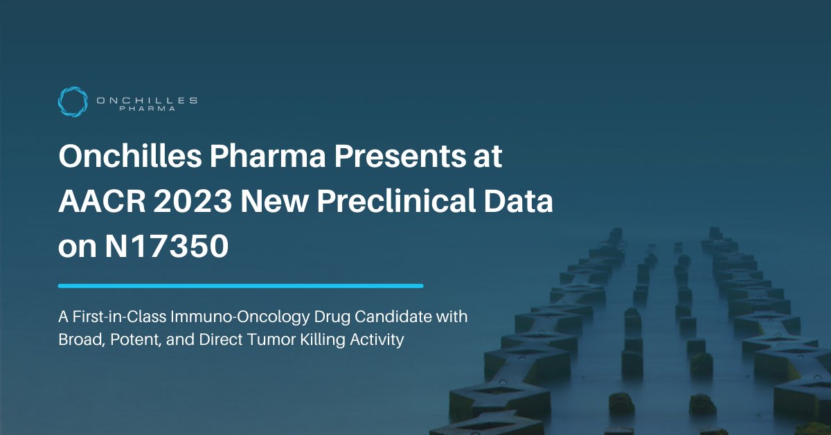 onchilles's tweet photo. We’re excited to present today at #AACR23 new preclinical data for our lead candidate N17350, which possesses unique therapeutic characteristics and may be a major new treatment modality in #immunooncology.

See the press release &amp; poster here: https://t.co/Rezp8qgnYN https://t.co/dDnaR7HJXX