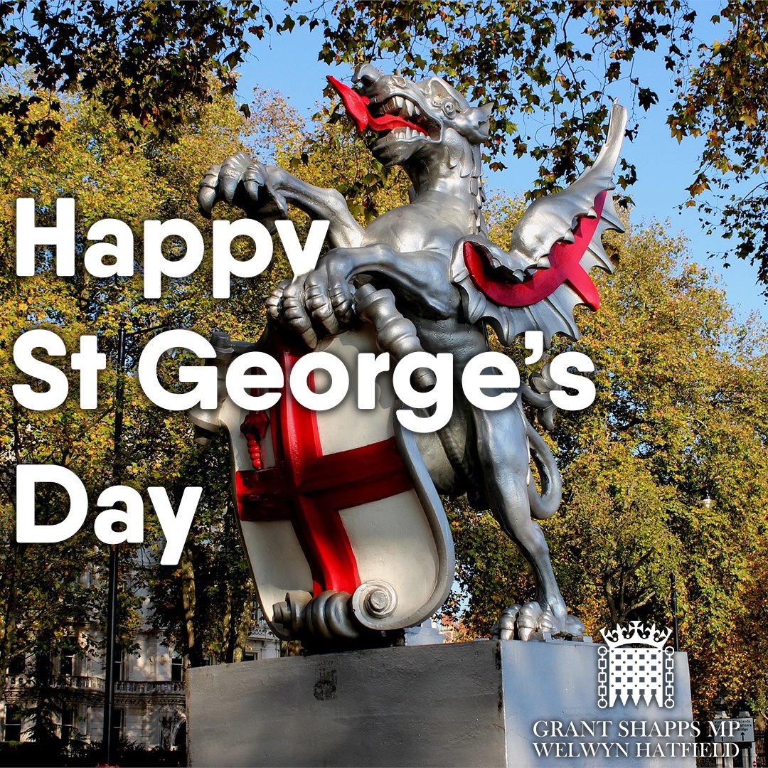 A Happy St George's Day to you all!