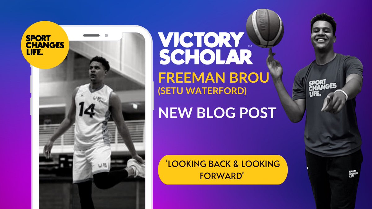 Sportchanges's tweet photo. Victory Scholar Blogs 📝 

@FreemanBrou an alum from @DenisonU and now a Victory Scholar @SETUSPORTSWD shares his experience of the recent inter-varsities weekend and basketball with his Waterford &amp; VS family!

Read below 👇🏼 

https://t.co/y8bVfRF3o0 https://t.co/w2MMpdkEGU
