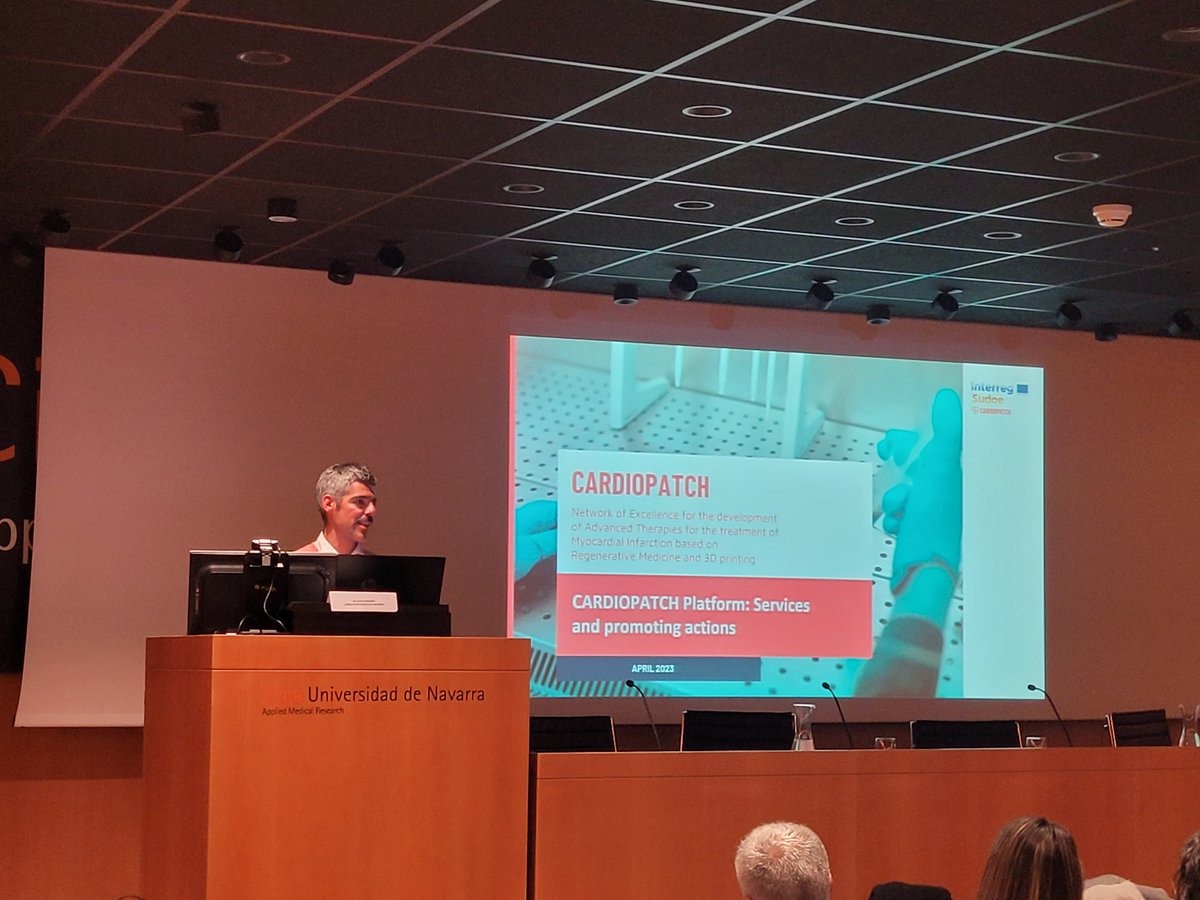 Esta semana hemos estado presentes en la difusión de los resultados del proyecto de investigación europeo <a href="/CardioPatch/">CardioPatch Project</a>, financiado por el programa Interreg Sudoe. Dos jornadas que han servido para finalizar tres años como socios de comunicación de la iniciativa.