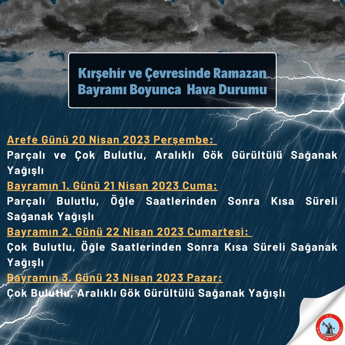 Kırşehir Valiliği tweet media