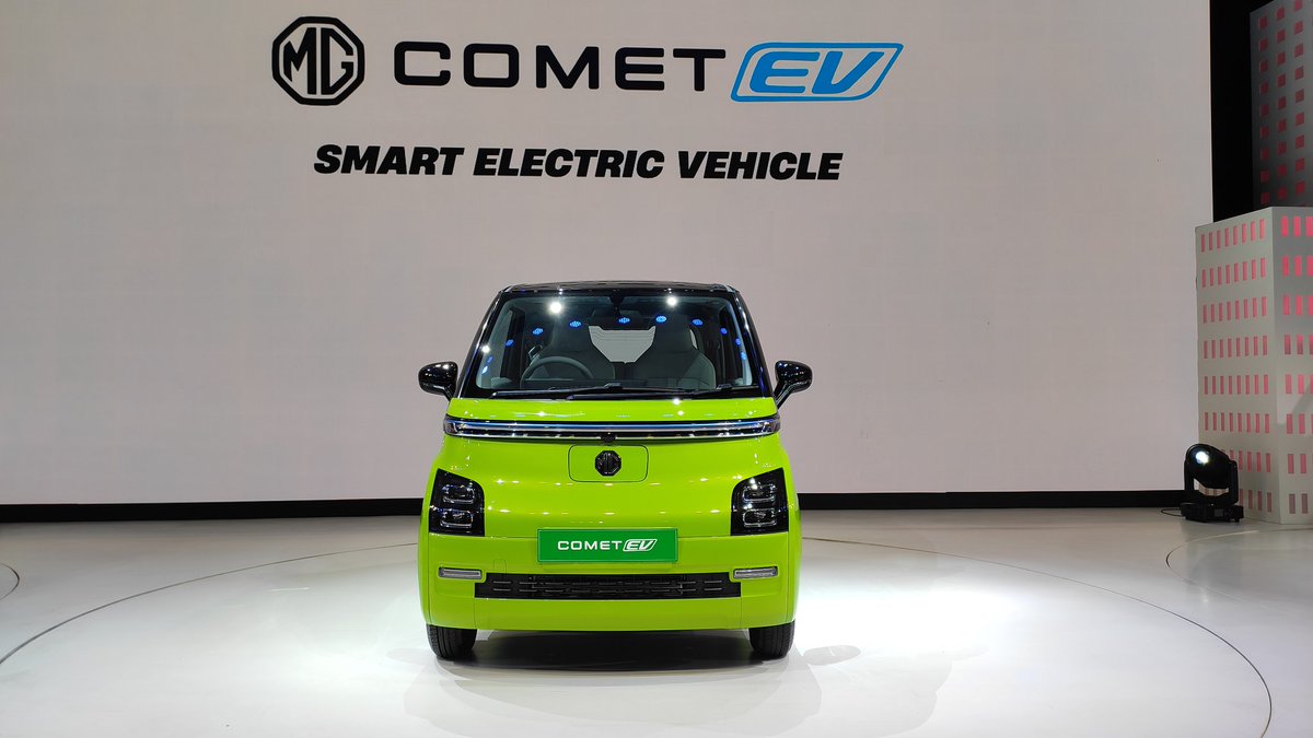 kumarcnbc's tweet image. . आ गई MG Motor की #CometEV 
@MGMotorIn #mgmotor #EV @CNBC_Awaaz #kumarcnbc #Battery #smallestcar #citycar #comet #ElectricCars