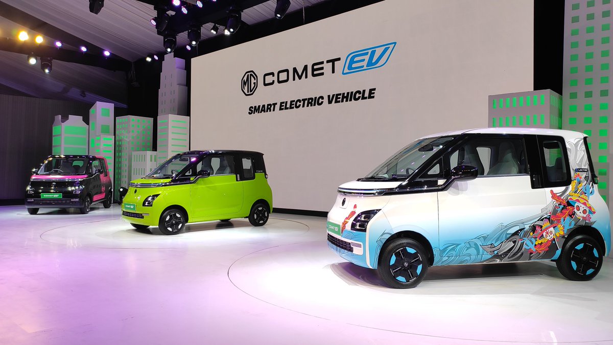 kumarcnbc's tweet image. . आ गई MG Motor की #CometEV 
@MGMotorIn #mgmotor #EV @CNBC_Awaaz #kumarcnbc #Battery #smallestcar #citycar #comet #ElectricCars