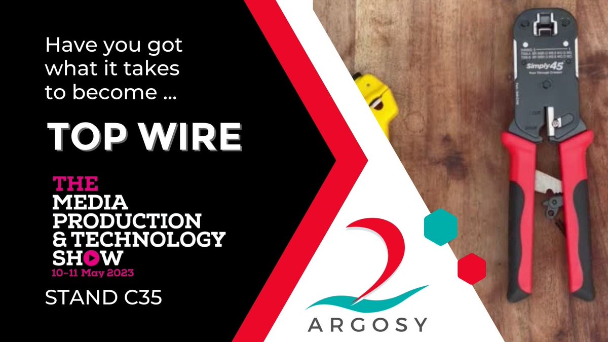 Get hands on with <a href="/go_simply/">GoSimplyConnect</a> termination tools at our TOP WIRE competition during #MPTS2013. Stand C35. Can you beat the best? Only one way to find out. Register for the competition here tinyurl.com/yexd4e9n and hashtag #topwire