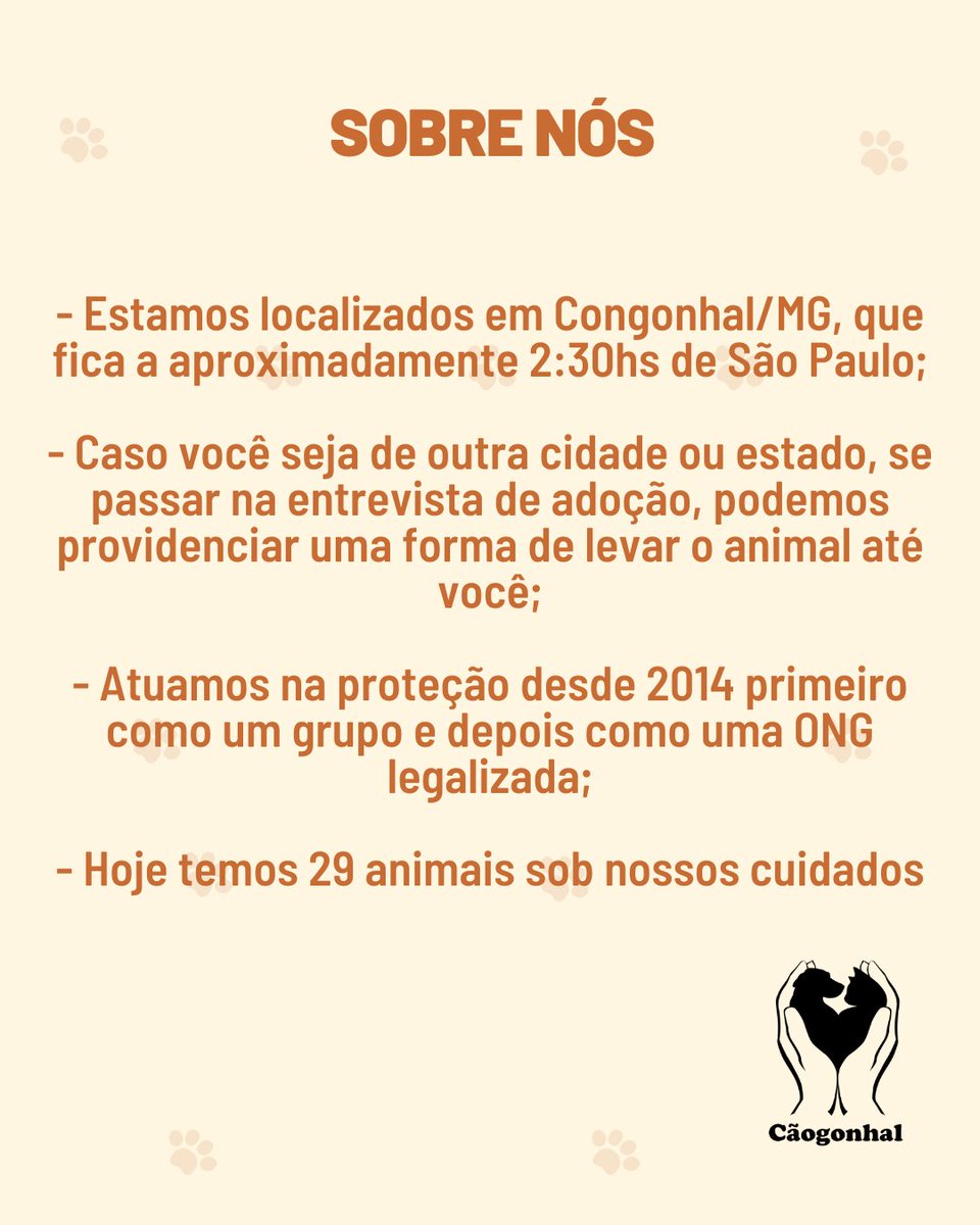 caogonhal's tweet image. Principais informações sobre nós:
Doações: - PIX: 42.751.211/0001-06 (CNPJ)
- PICPAY: @caogonhal
Site bit.ly/sitecaogonhal
Instagram/TIKTOK: @caogonhal
Conheça nosso abrigo: youtube.com/watch?v=jG4dSB…
