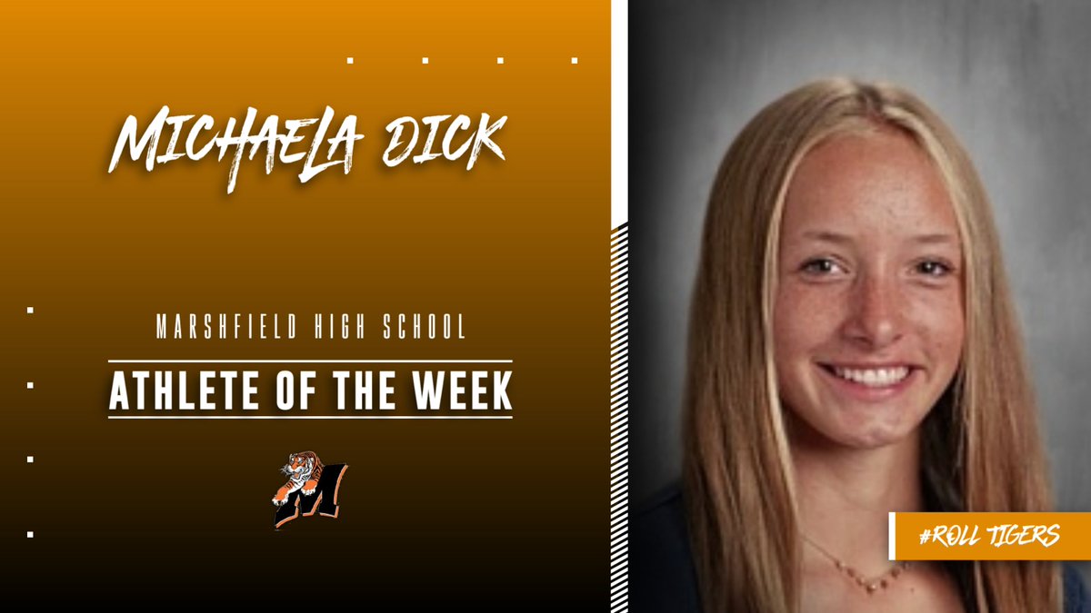 Marshfield Girls Track and Field - Michaela took the title in the 400 m dash and was a member of the  winning entry for Marshfield in the 4X400 m relay at the WVC Indoor Track Meet. onfocus.news/onfocus-athlet…