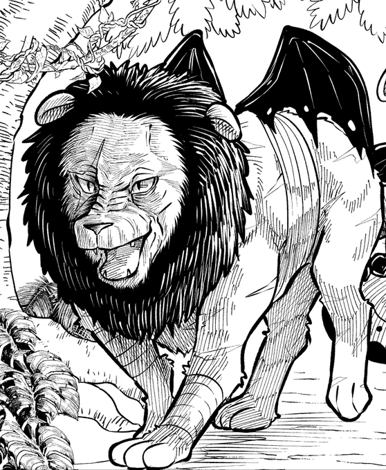 動物とかモンスター描くの、好きです。 