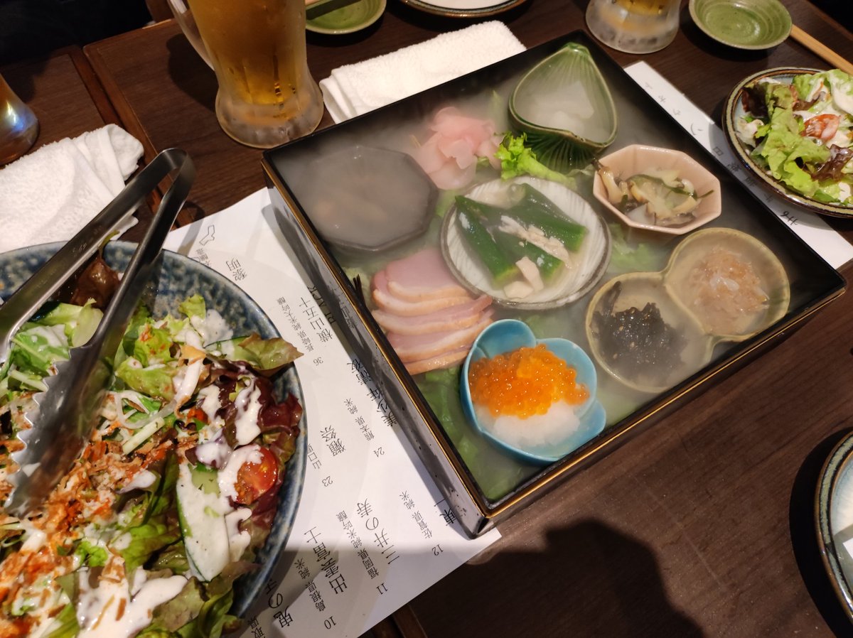 Tomato8150's tweet photo. 夜は会社出費の飲み会でした😋 https://t.co/CsdBlxx9dQ