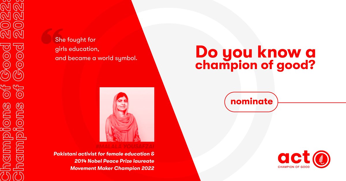 The Champions of Good, a tribute honoring inspiring personalities for a better world 🔺 DO YOU KNOW a #ChampionofGood ? Then nominate: 👉🏻 docs.google.com/forms/d/e/1FAI… #connect #good #causes