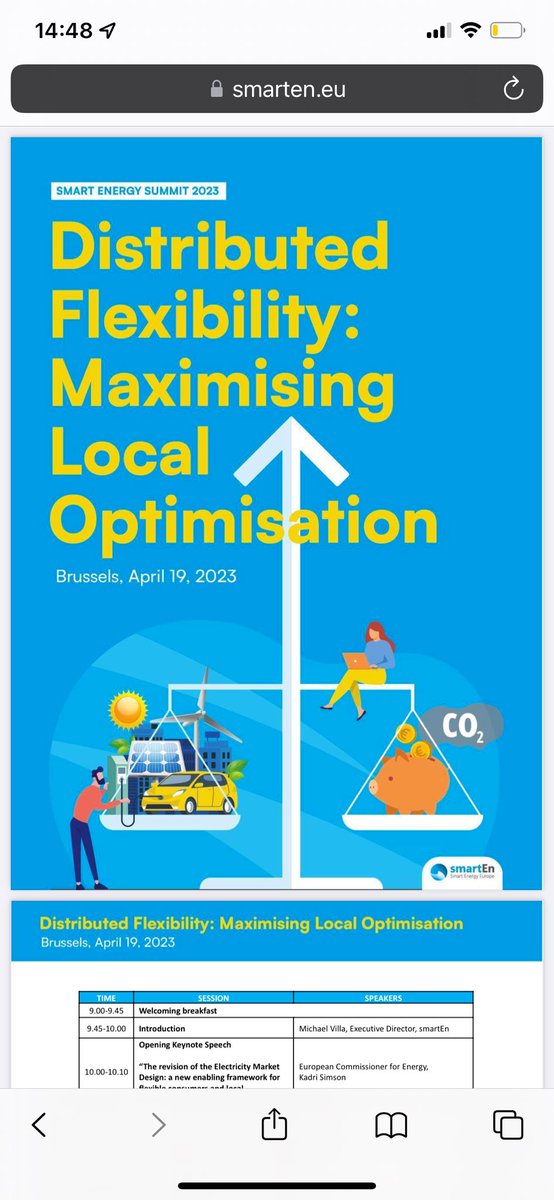 Natalie_Sam's tweet image. #SmartEnergySummit2023
#explicitdemandcoptimisation within the 💡novel concept ⚡️ introduced by @MikVilla86 #districtselfbalancing  - a way to offer new services and stack value and aggregated through marketplaces. Solution to help with Grid reinforcement.