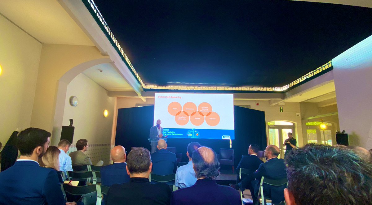 Natalie_Sam's tweet image. #SmartEnergySummit2023
#explicitdemandcoptimisation within the 💡novel concept ⚡️ introduced by @MikVilla86 #districtselfbalancing  - a way to offer new services and stack value and aggregated through marketplaces. Solution to help with Grid reinforcement.