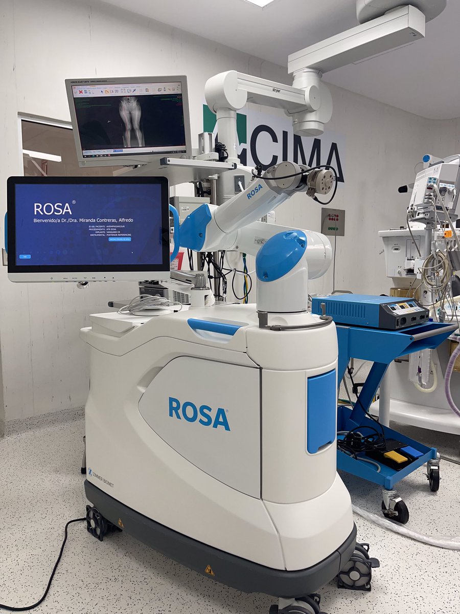mirandaortho's tweet photo. Un caso más de éxito de Protesis de Rodilla con Cirugía Robótica, en @CIMAHMO somos pioneros en el Noroeste del país con uso de #RobotROSA, técnica novedosa que resuelve el problema de dolor y recupera la función articular del paciente. @gilbertoungson @torremedicacima https://t.co/Uq2KPr2EH6