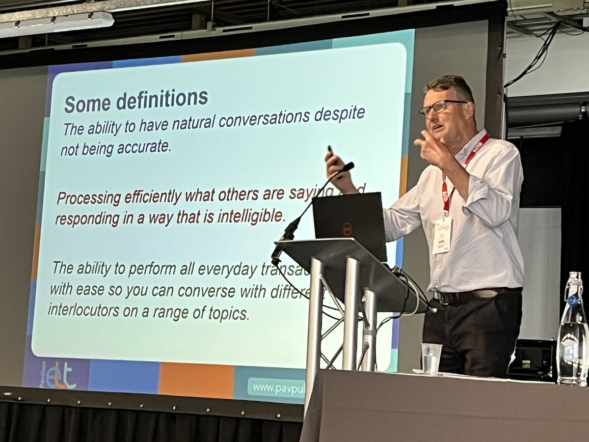 elteducator's tweet photo. What is oral fluency? Robert McLarty, editor of @ModEngTeacher, explains… @PavilionELT #oralfluency #iatefl https://t.co/T4H9GNahDz