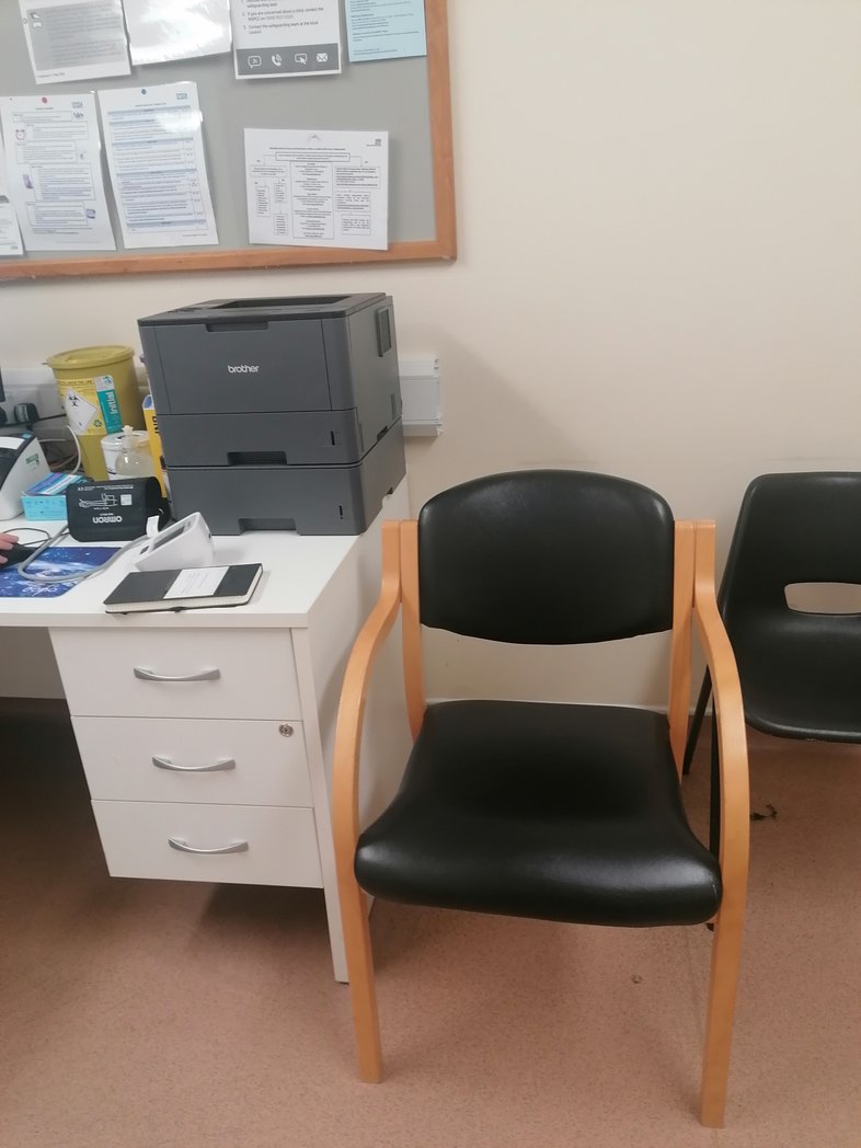 Another day, another DNA. 
This time for my HCA. 
A 30 minute appointment booked less than a week ago