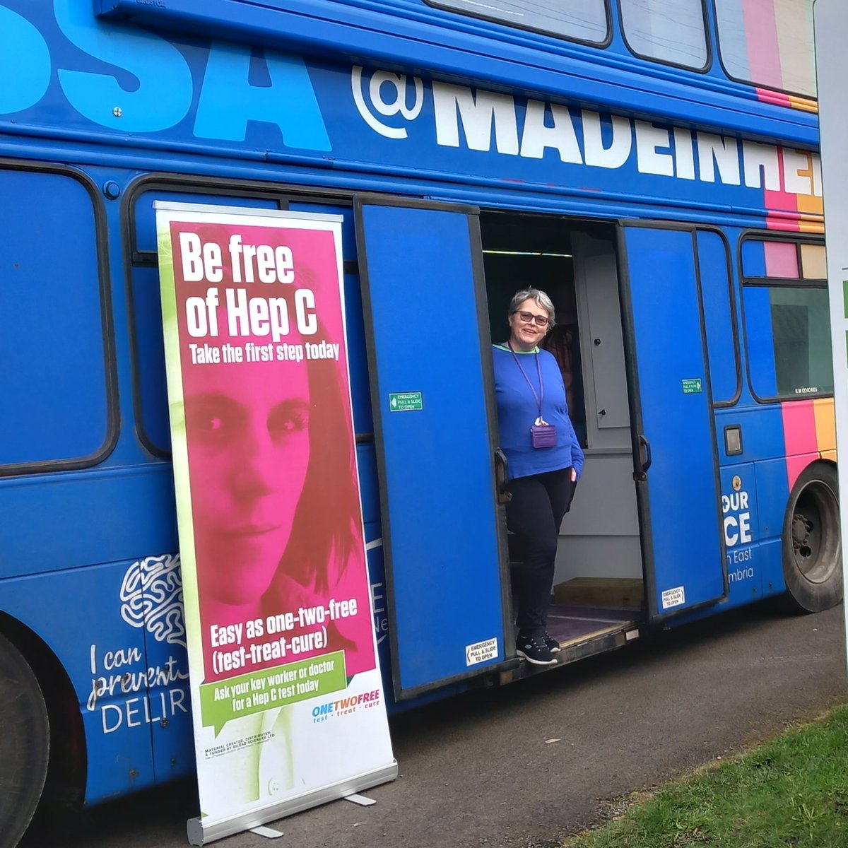 Check your Hep C status on the NHS double decker bus in Penrith next week 🚌
📍 Sainsbury's car park, Penrith
📅 27th April
⏰ 10am until 3pm
🎖️ Free £5 Greggs voucher in return for a simple blood test
Being treated sooner can help prevent against further health conditions.