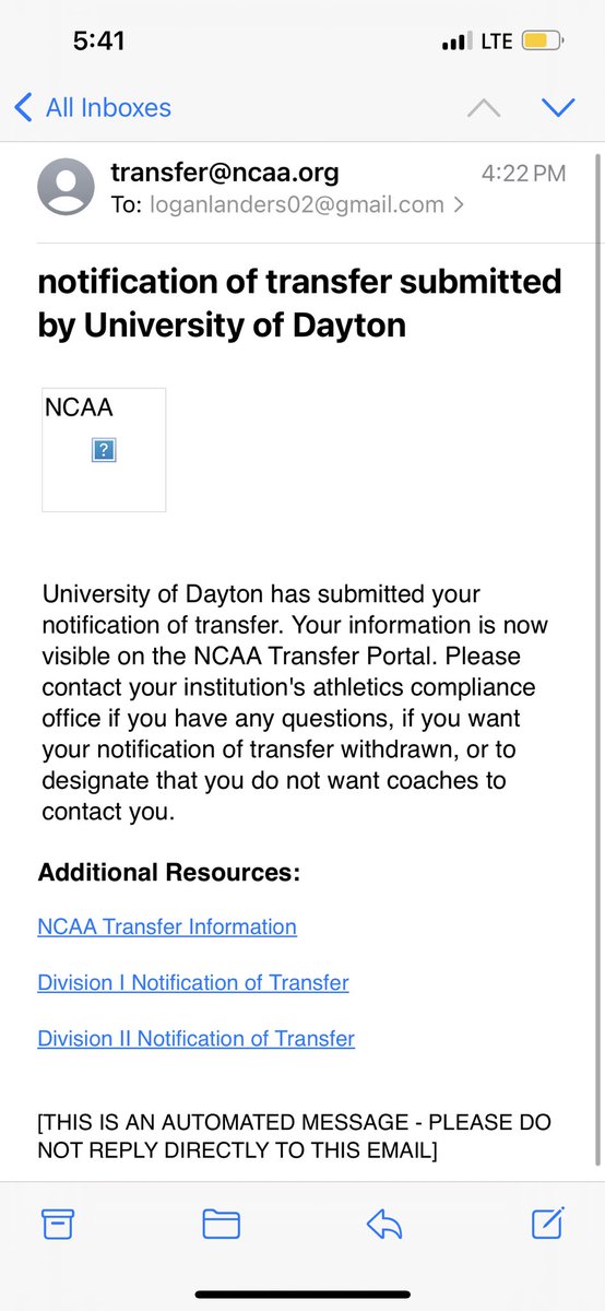 I would like to thank the University of Dayton for giving me an opportunity to play D1 football, at this time I have decided to enter my name in the transfer portal with 4 years of eligibility.