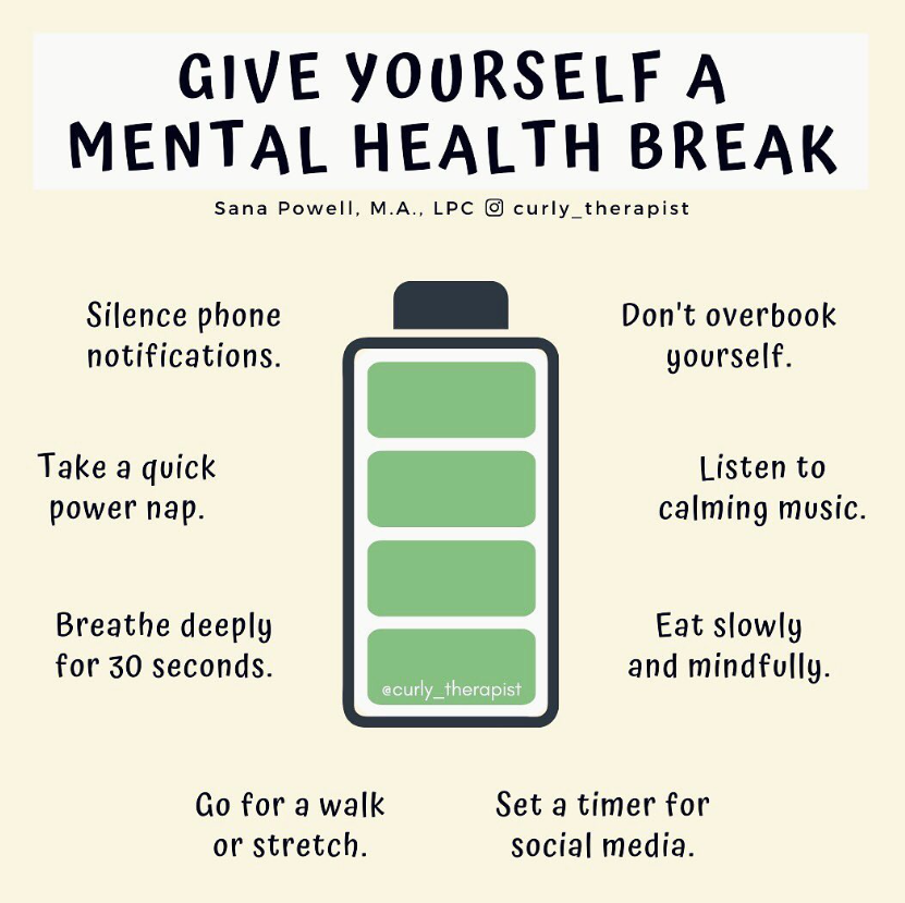 THINKAcademia's tweet photo. Making time for self-care is crucial for recharging, whether it's through reading a book or taking a quick nap. It's all about finding what works for you🌻

What do you do when you need a mental health break? We'd love to know😊

Image: sanapowell.lpc | IG
#AcademicMentalHealth https://t.co/W7taUIttrr