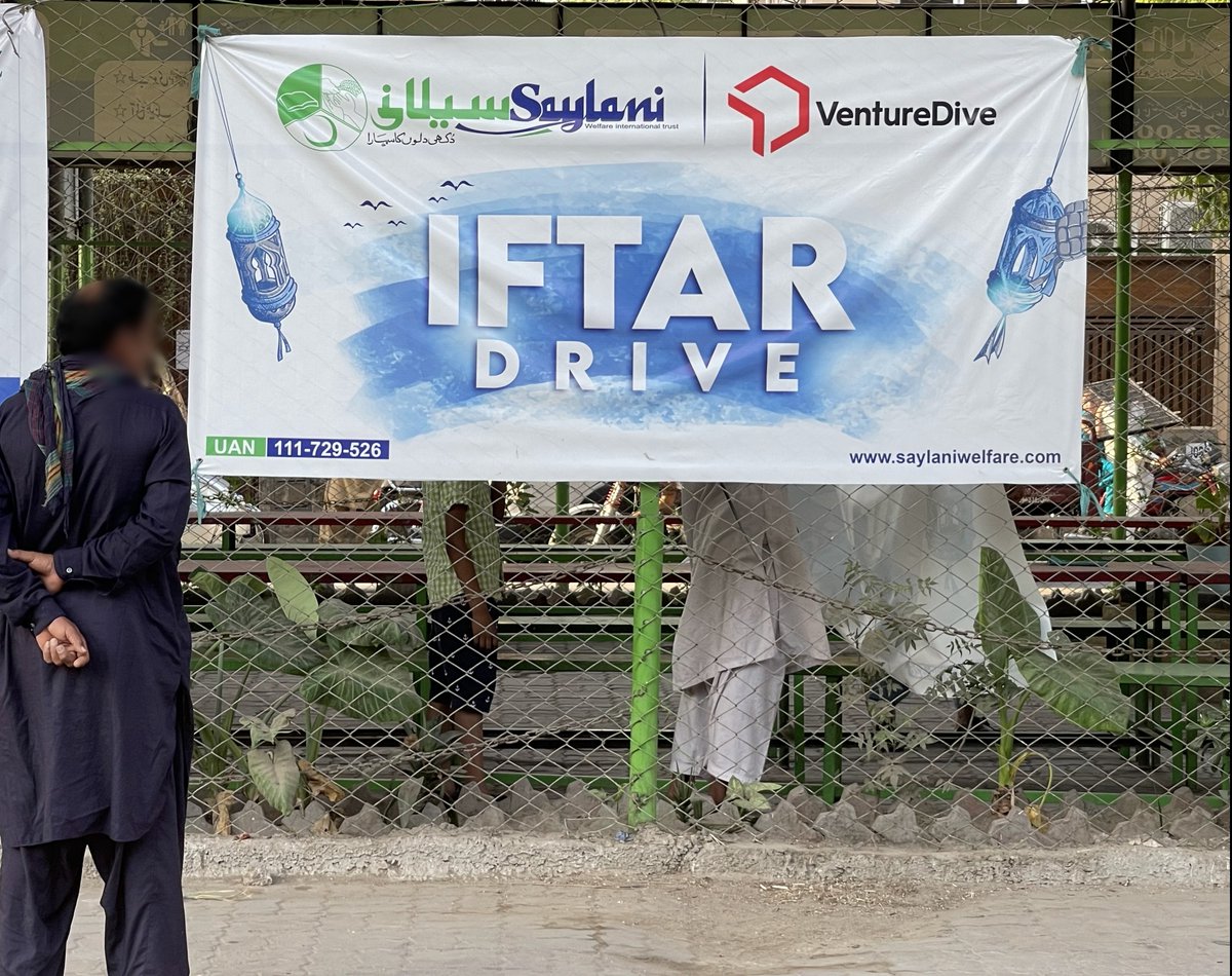 VentureDive's tweet photo. Sharing is caring, and we're proud to have partnered with @OfficialSwit to sponsor Sehri & Iftar meals for those in need in #Lahore.๐๐ฝ๏ธ
Vendians wholeheartedly contributed to the cause and the donation amount was matched by #VentureDive's management to spread the joy of giving! https://t.co/vxut06eOY2