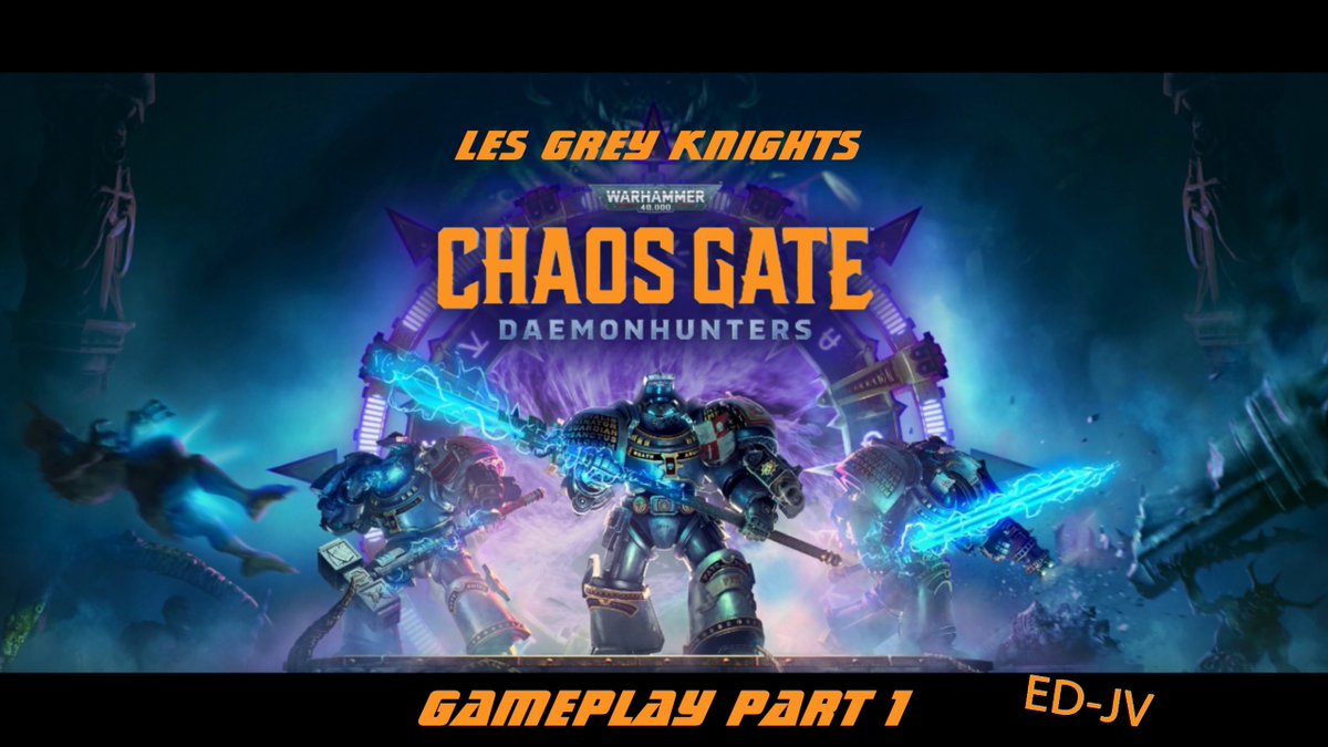 ED_JV_'s tweet photo. [FR] WARHAMMER 40K CHAOS GATE DAEMONHUNTERS - Part 1 - Gameplay PC en ultra - 4K - 60ips
YouTube : https://t.co/TTPuaQkRop
#Warhammer40kChaosGate #gameplay #Warhammer40kChaosGateDaemonhunters #Warhammer40k #Daemonhunters #ComplexGames #FrontierFoundry #soluce #solution #game https://t.co/PRy0bm0v80
