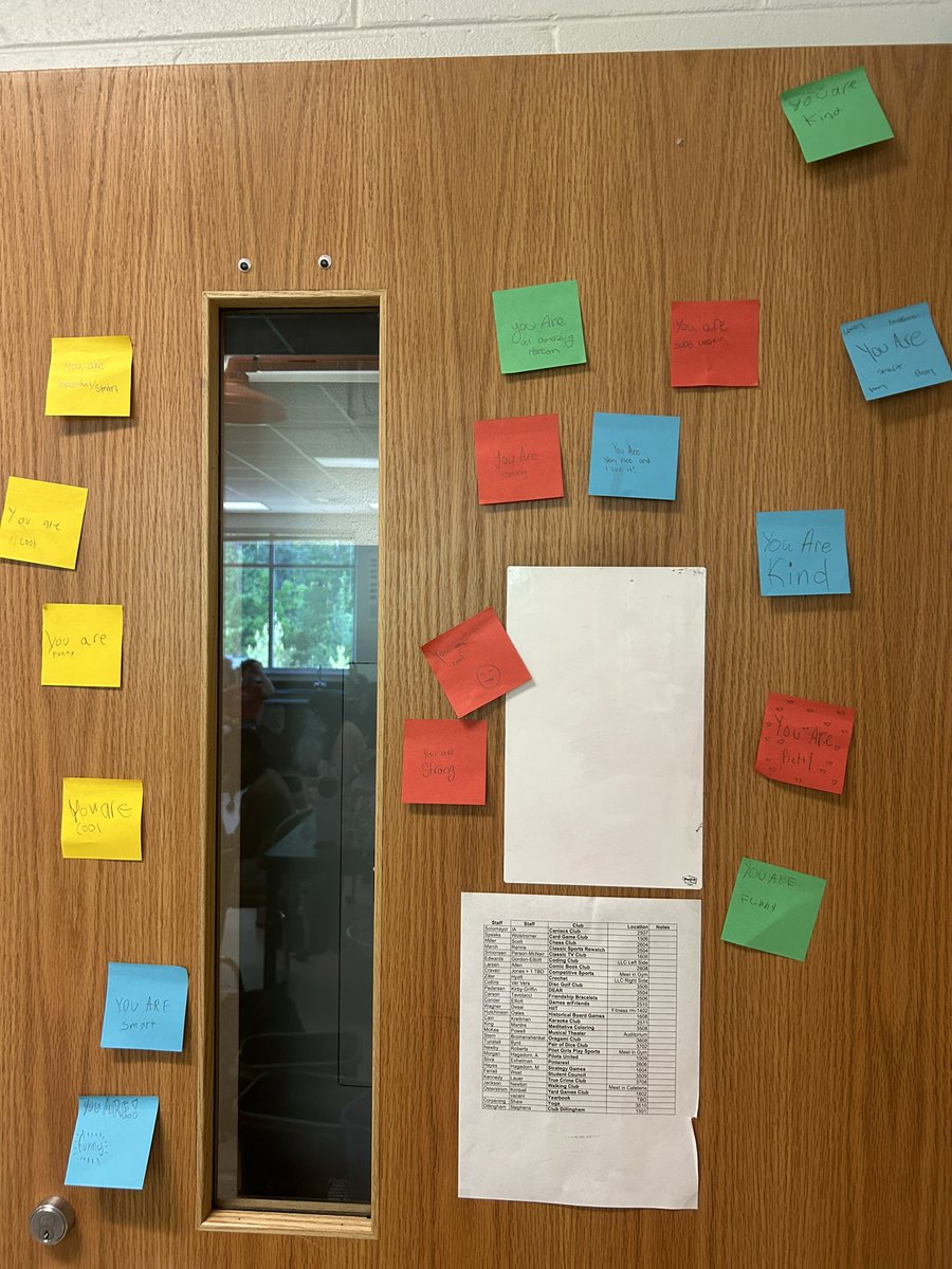 wkman3's tweet photo. Wrapping up Second Step with positive affirmations! You are…amazing 🌟special 🌟kind ❤️ @PrincipalPHMS @DrChrisLongo https://t.co/Gsefxmgy3c