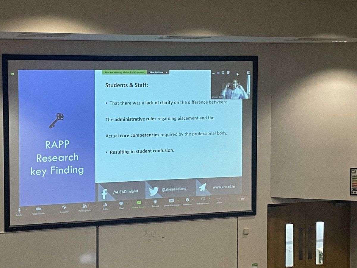 tharry's tweet photo. @DCUSNPCH Great session & #EvidenceInformed #EnablingStudentNurseswithAccomadationsinPractive @SusanMadigan3 @RathVivian @aheadireland emphasises need 4 increased #awareness @dcediy @SimonHarrisTD @AdamPHarris @The_ISHA @AsIAmIreland @whw_hr @HsehealthW https://t.co/t32dMDkOgT