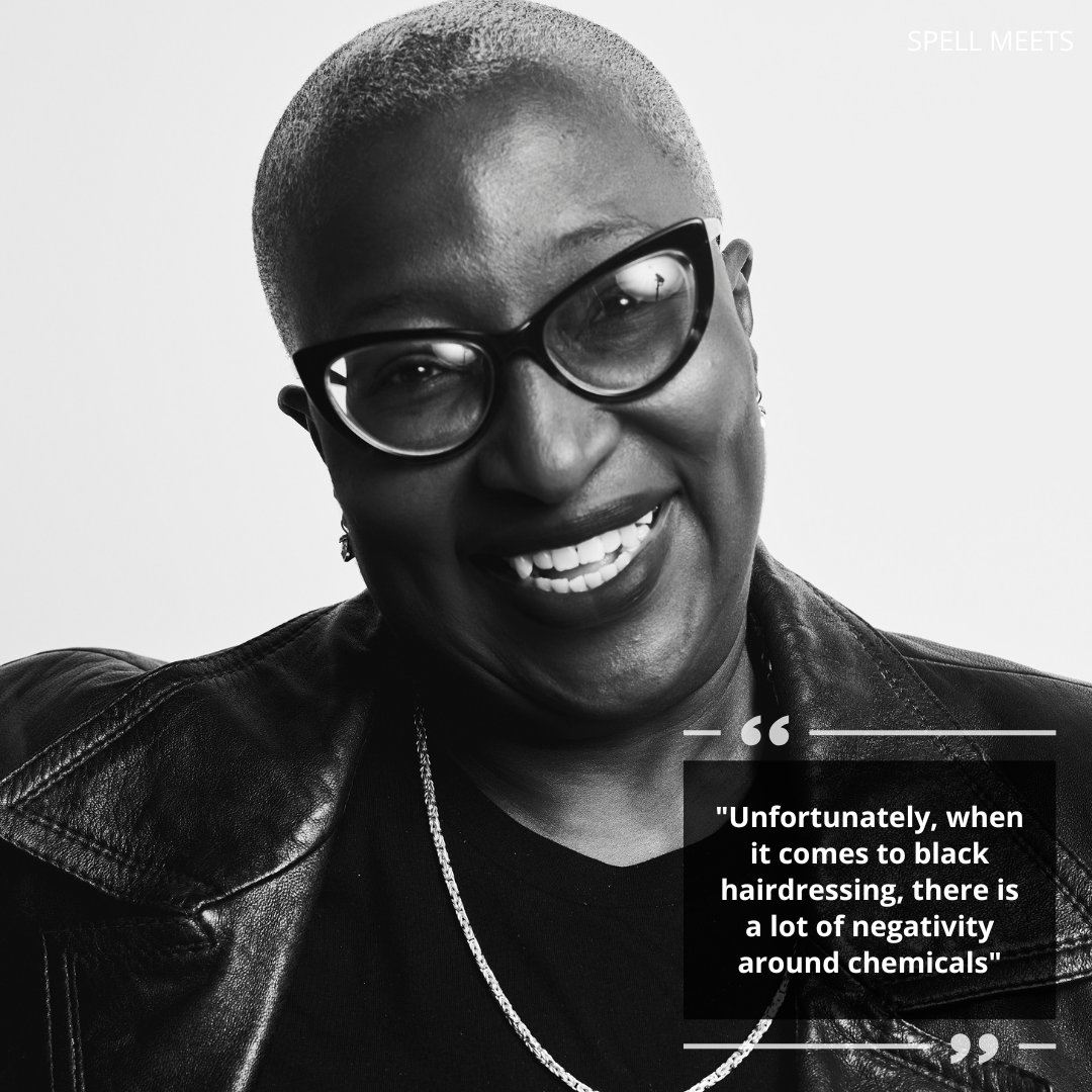 SpellMagazine's tweet photo. We had the honour of speaking with humble and insightful hairstylist, Jacqui McIntosh. With over 30 years’ experience in the hair industry, Jacqui is the go-to for all things hair. Here, she peels back the layers of black British Hair dressing: https://t.co/qVSpYnf8y1 #SpellMeets https://t.co/2lHKgLznrq