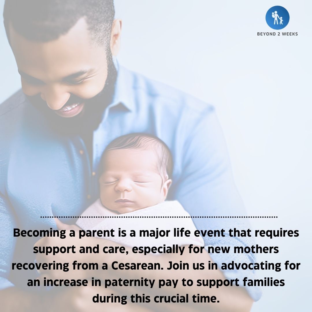 beyond2weeks's tweet photo. Join us in advocating for an increase in paternity pay to support families during this crucial time.

#ParentalSupport #NewParents #CesareanRecovery #PaternityPay #FamilyCare #ParentAdvocacy #NewbornCare #FamilySupport #ParentalLeave #Parenthood https://t.co/50tQxWPtU9