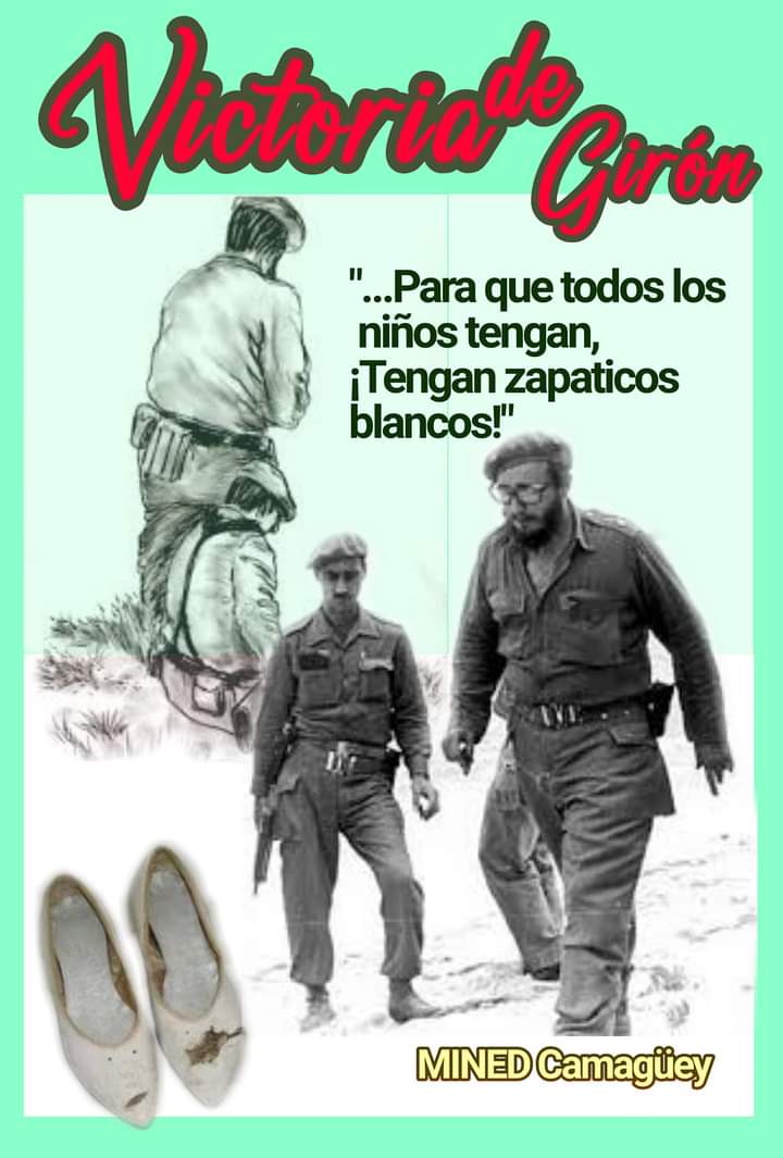 Victoria de Girón gran derrota del imperialismo en tierra Cubana en el 62 Aniversario de este acontecimiento  seguimos cultivando éxitos #AbrilDeVictorias #EducacionDeVictoria #EducadoresCamagueyanos #CubaMined