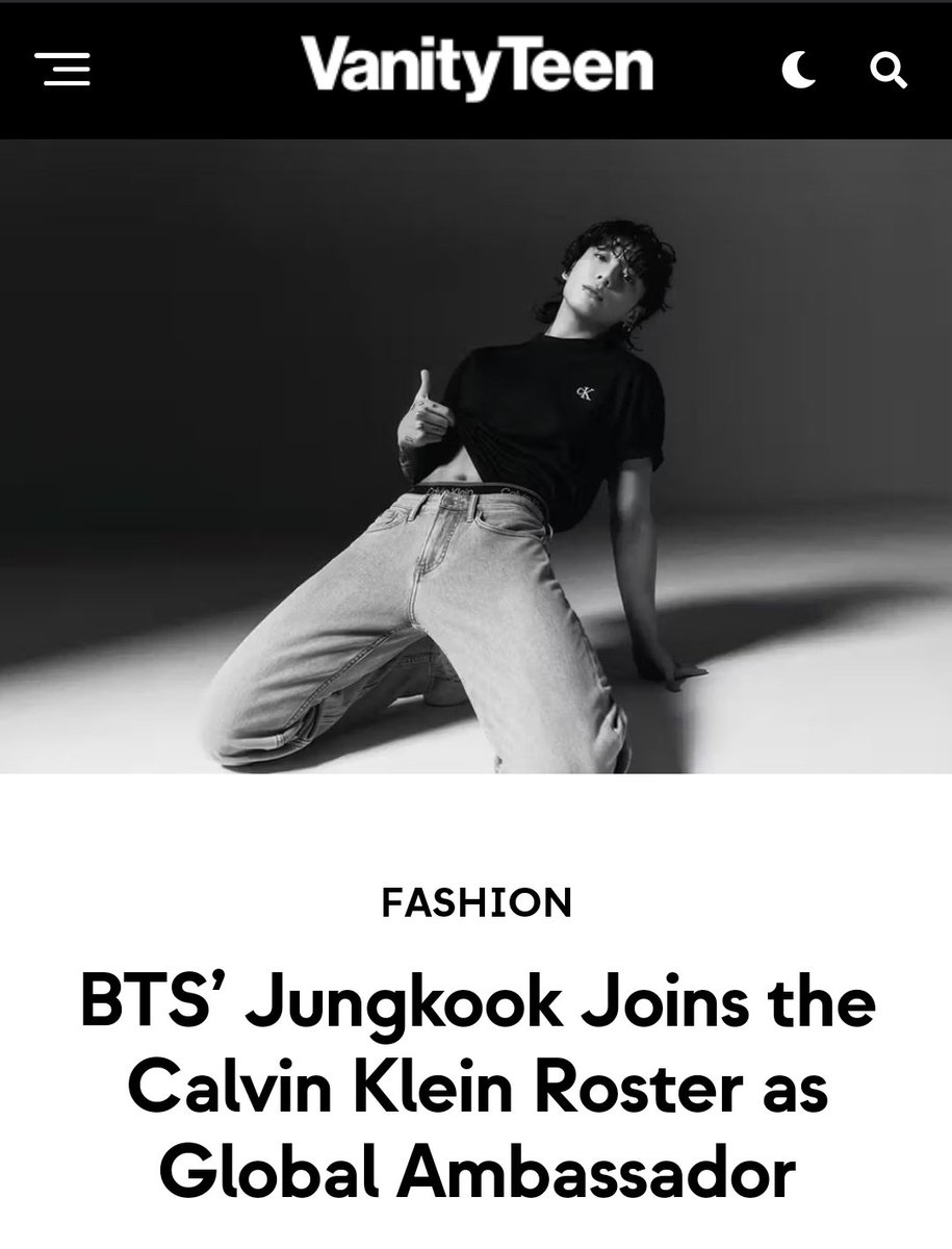 BTS' Jungkook Joins The Calvin Klein Roster As Global Ambassador