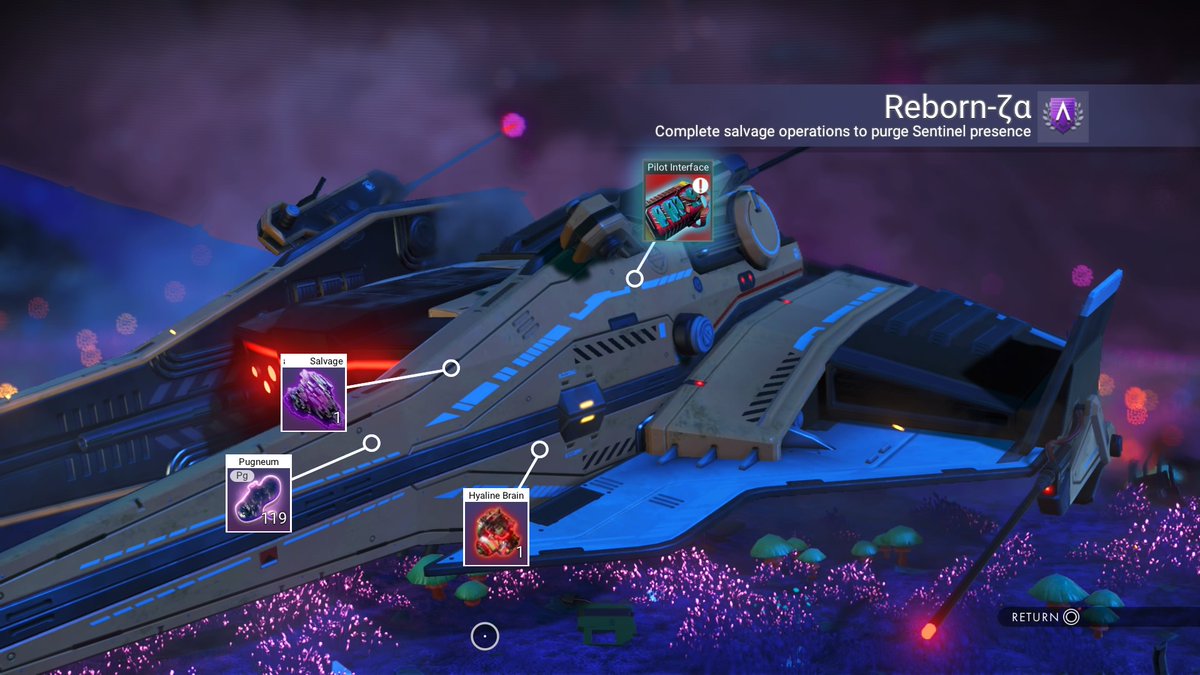 poisonelvis's tweet photo. A-Class #NoMansSky #hellogames #euclid #shiphunting #sentinelship #nmsshiphunting #explore #cosmic #PS4share https://t.co/TqlJRA8y34