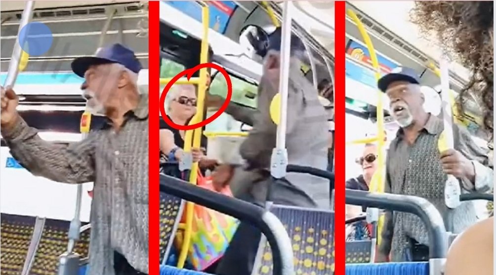 _EyeSeenThat's tweet photo. 😂🤣 https://t.co/lEM3bTCQgk
Shut Up Mother F***** B**** I'll throw you off this bus
#man #women #bus #public #transportation #oldman #oldwoman #demontime #drama #busride #citybus #longride #shortride #fightsvideos #disrespect #thorw #keepitmoving #shutup #crazy #crazyman #funny https://t.co/2ERWdGKMZT