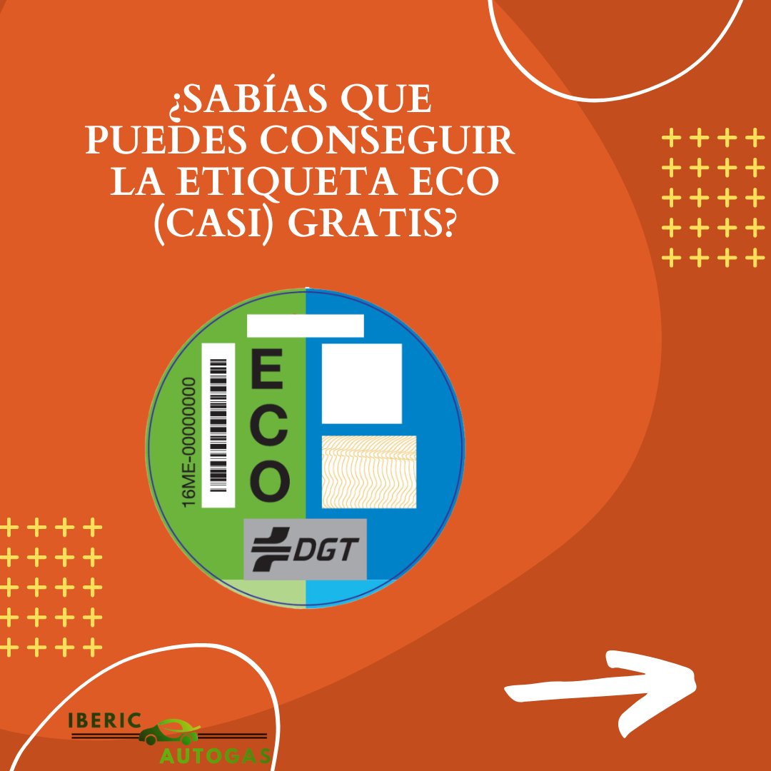 IbericAutoGas's tweet photo. ¿conseguir la #etiqueta #eco (casi) #gratis? contacta nos y te lo explicaremos - 📲 605.014.831 📩info@ibericautogas.es 
#dgt #etiquetaeco #autogas #glp #coches #taller #ecologico #medioambiente #zbe #madrid360 #madridcentral #barcelona https://t.co/5coqZUZzU7