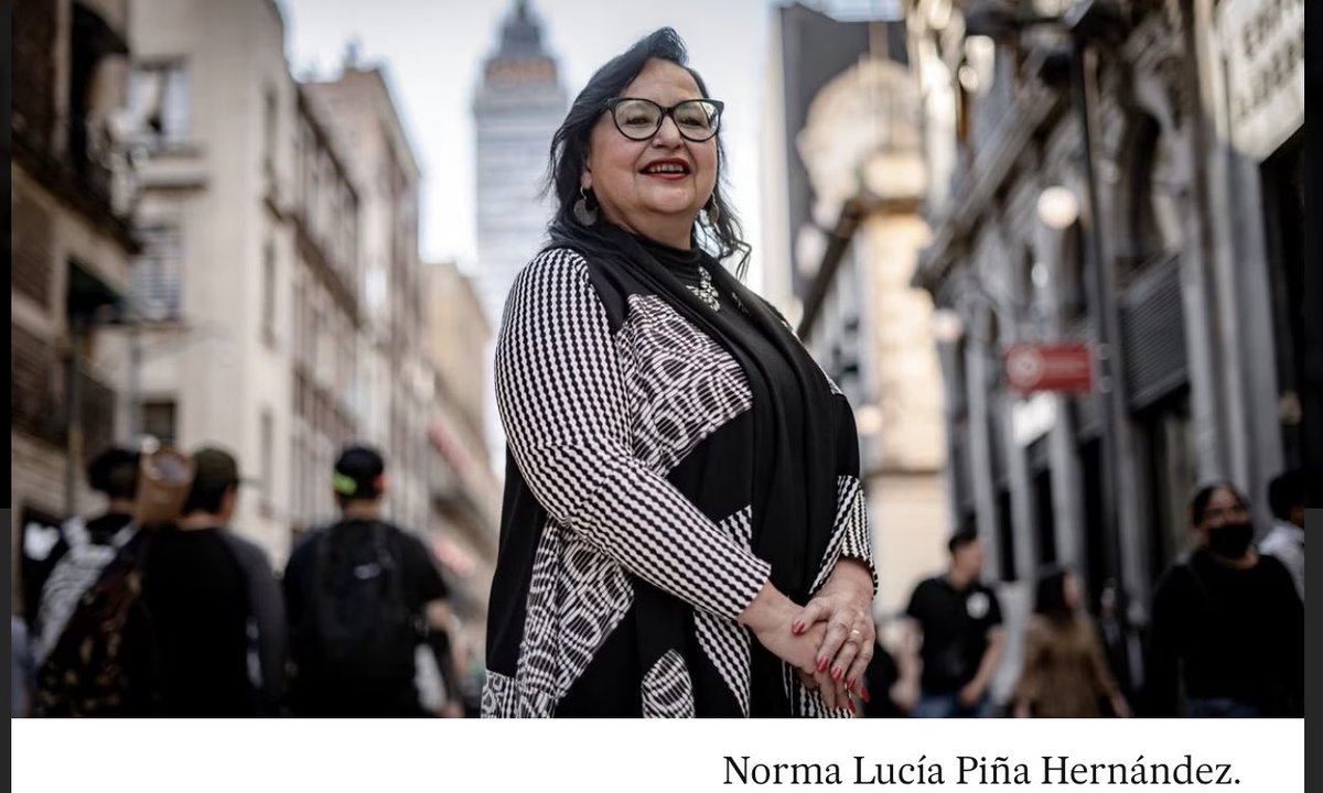 SocCivilMx's tweet image. Hoy, como siempre, estamos con quienes defienden a la República.

Reconocemos el gran trabajo de #NormaPiña 

Por favor comenta y compártelo. Gracias.

Somos #MareaRosa