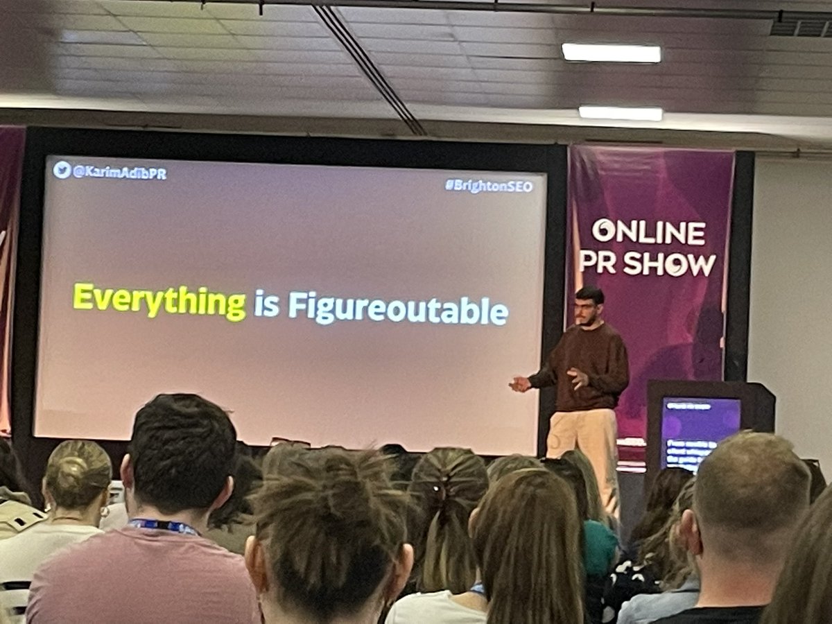 This is my fave #BrightonSEO