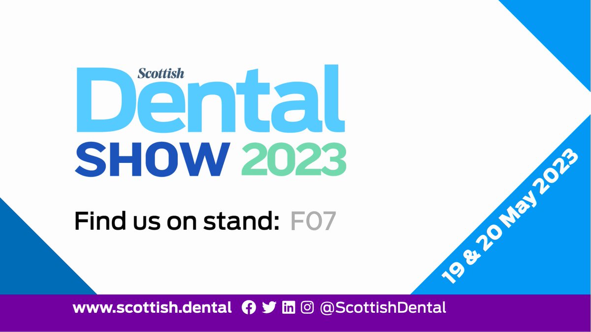 Blackadders Corporate team are delighted to be taking part at this year's Scottish Dental Show <a href="/ArenaBraehead/">Braehead Arena 🎤🏟</a>. Are you coming along? Visit us at Stand number F07, it would be great to see you 👋

<a href="/ScottishDental/">Scottish Dental 🦷</a> #dentistry #businessservices #CorporateandCommercial <a href="/BlackaddersLLP/">Blackadders LLP</a>