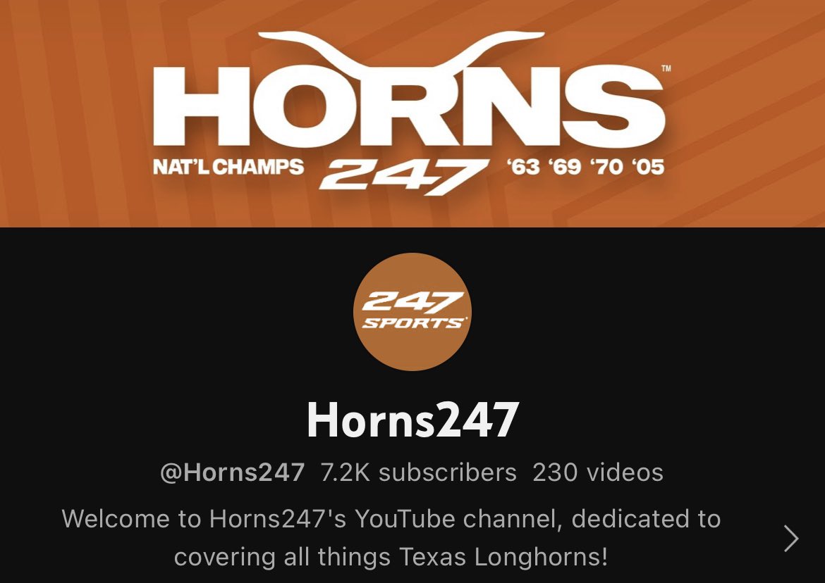 TheFlagshipPod's tweet photo. Schedule alert: @ChipBrown247 &amp; @TaylorEstes247 will be live on @Horns247 YouTube at Noon CT recapping #Texas spring football and taking viewer questions‼️

Tune in &amp; be sure to subscribe to our YouTube channel and tap the 🛎️ for notifications!

📺https://t.co/MhCD5g19Dz https://t.co/Y5INZgVRrM