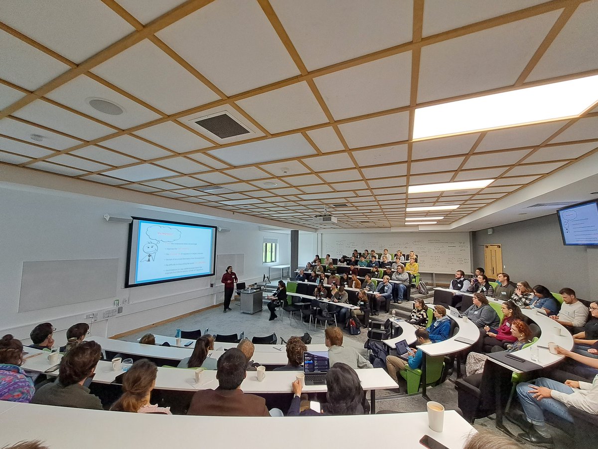 Some excellent student science talks on topics from space ice to phone screens 
#NMSUM2023