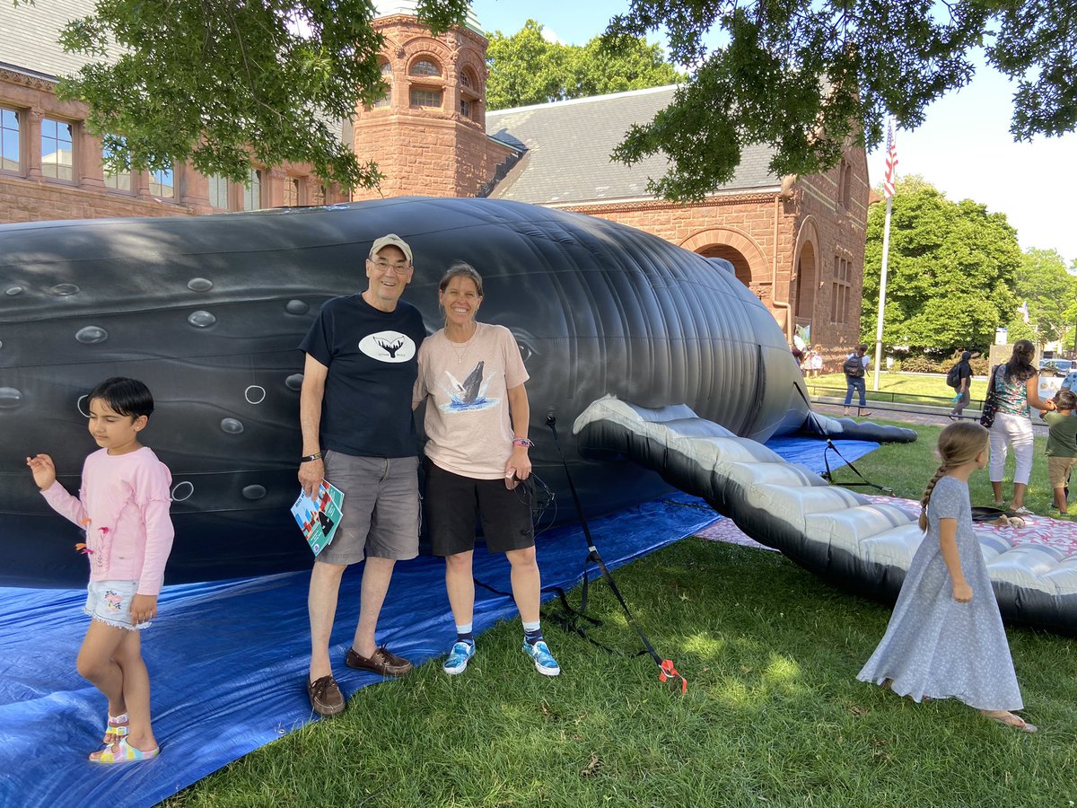 Meet "Nile" a life-size inflatable humpback at Snug Harbor on Earth Day. Sat April 22 - Gotham Whale and The Whalemobile team up with The SI Children's Museum to educate about the whales around NYC.  Programs are conducted INSIDE the whale. ......Sponsored by LLW