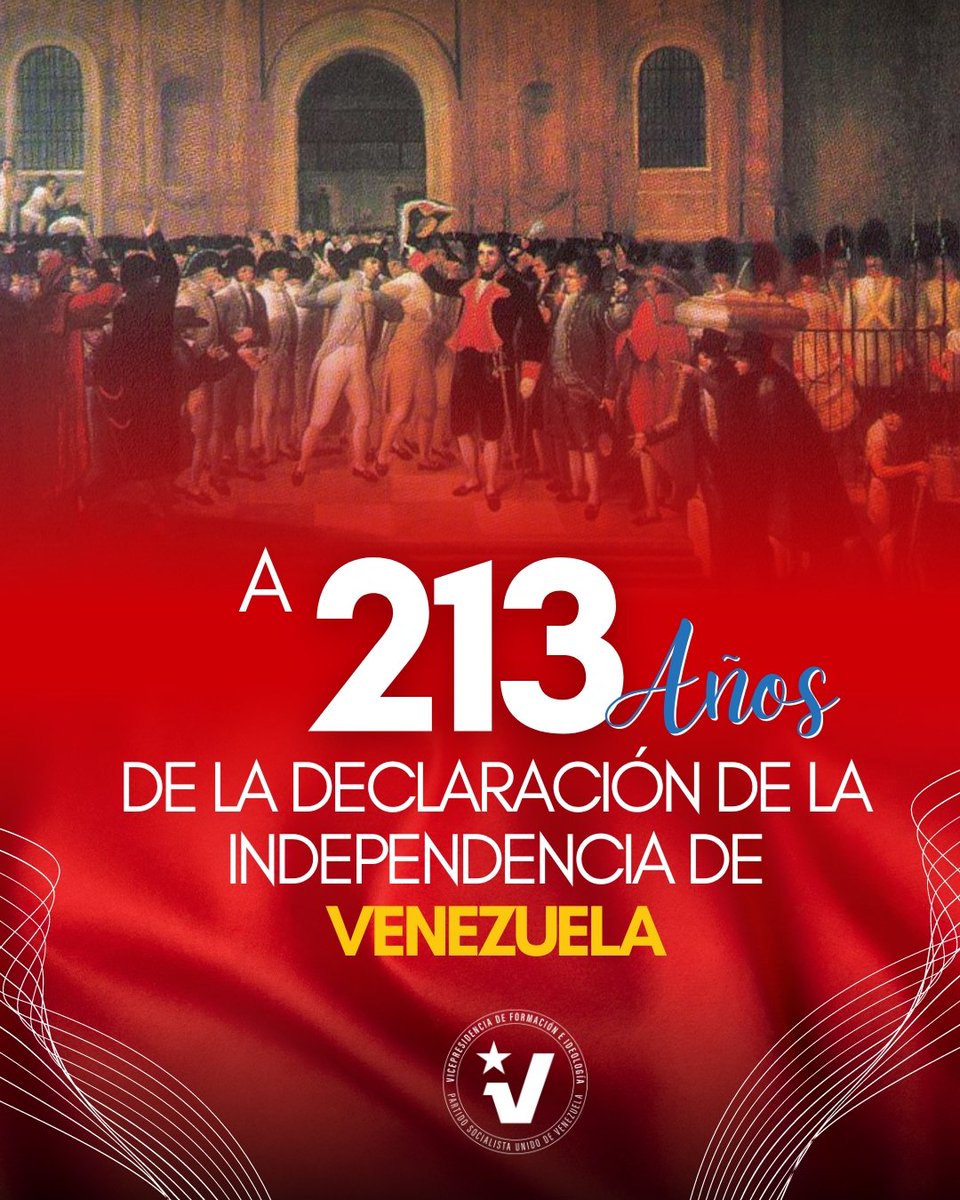 #GestaIndependentista
El 19 de abril de 1810 se encendió en nuestro pueblo la chispa de la Revolución, la cual se extendió por toda América contra el imperialismo. 

<a href="/NicolasMaduro/">Nicolás Maduro</a>
<a href="/dcabellor/">Diosdado Cabello R</a>
#GestaIndependentista 
<a href="/IralisailC/">Iralisail. Carballo</a> <a href="/ApureHumana/">GESTION HUMANA INIA APURE</a> <a href="/Aolivero2002/">Aiskel Olivero</a> <a href="/Mippcivzla/">mippci</a>