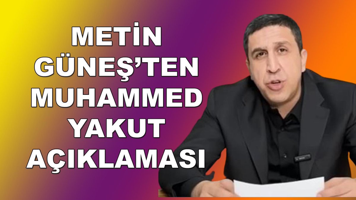 durushabercom's tweet photo. Metin Güneş’ten Muhammed Yakut Açıklaması https://t.co/X8ZSSuxkjz #serdarakinan #muhammedyakut https://t.co/BxG7CqYNJq