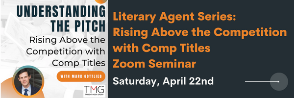 WritingWorkshps's tweet photo. Our Literary Agent Series with @Trident_Media agent @Mark_Gottlieb returns this Saturday (4/22)!
⚡️Rising Above the Competition with #CompTitles⚡️
How to go about assembling comps? It’s more complicated than simply saying my work is this meets that: https://t.co/JTWtbscfnL https://t.co/BCaQs4EUMR