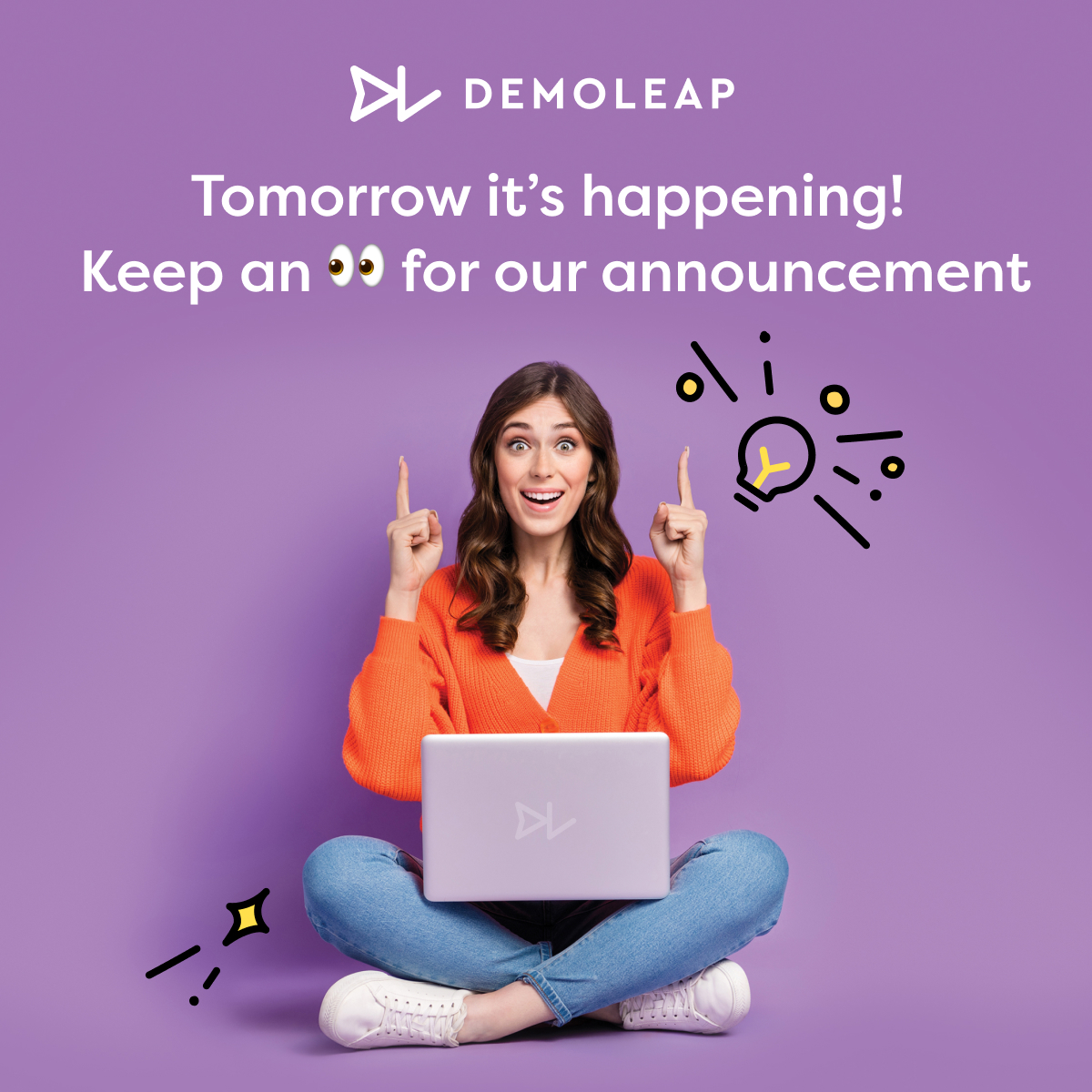Demoleap's tweet photo. There's some exciting news coming up!π₯
We can't wait to share our big announcement with you all tomorrow. π€
Stay tuned for updates in this space.
#Announcement #staytuned #salesenablement #demo #discovery #discoverrealtimeguidedselling https://t.co/5QrK94U40K