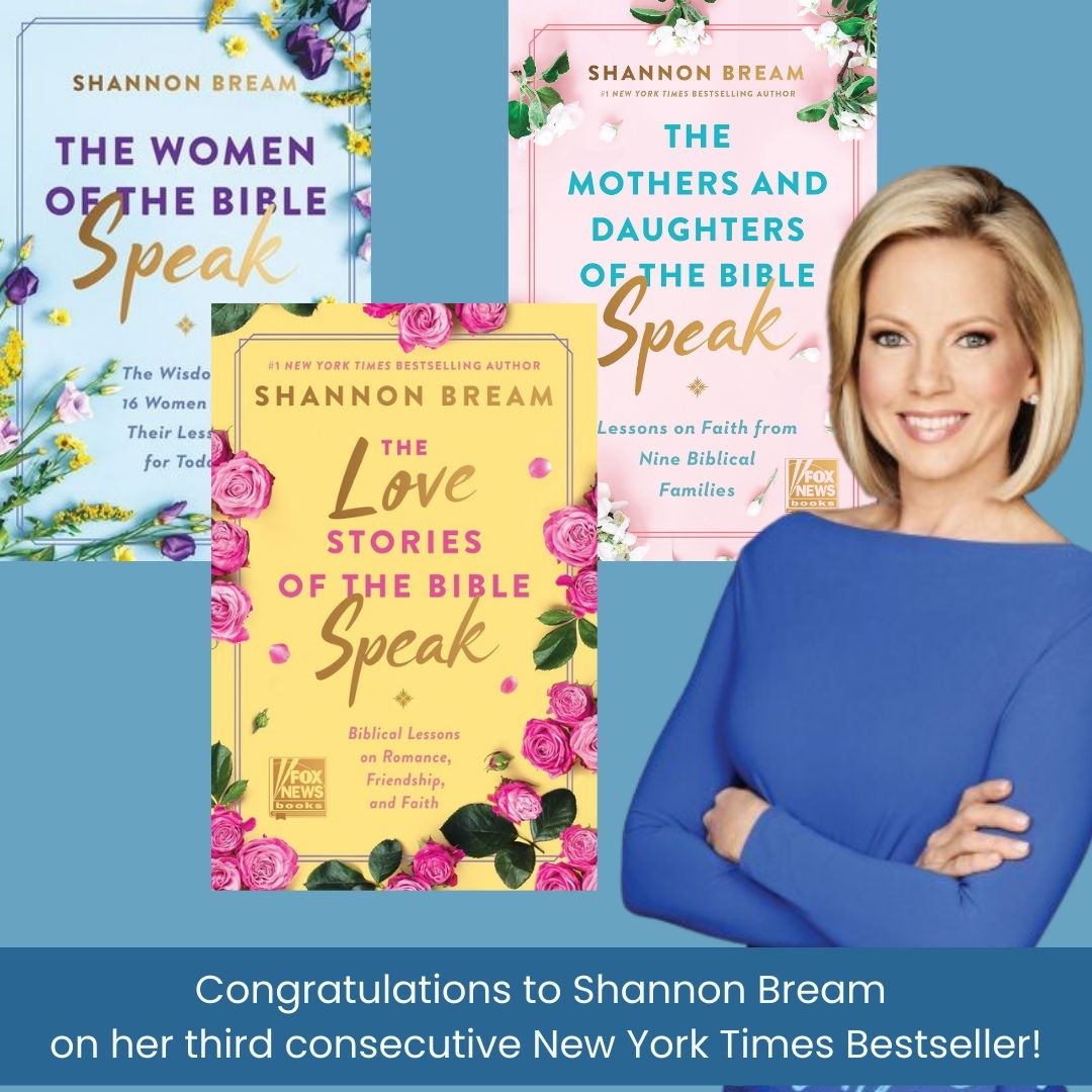 BreamSpeakers's tweet photo. Congratulations to @ShannonBream on the success of her most recent book, The Love Stories of the Bible Speak!
#foxbooks #bestseller #author #speaker https://t.co/h50bvUINJL