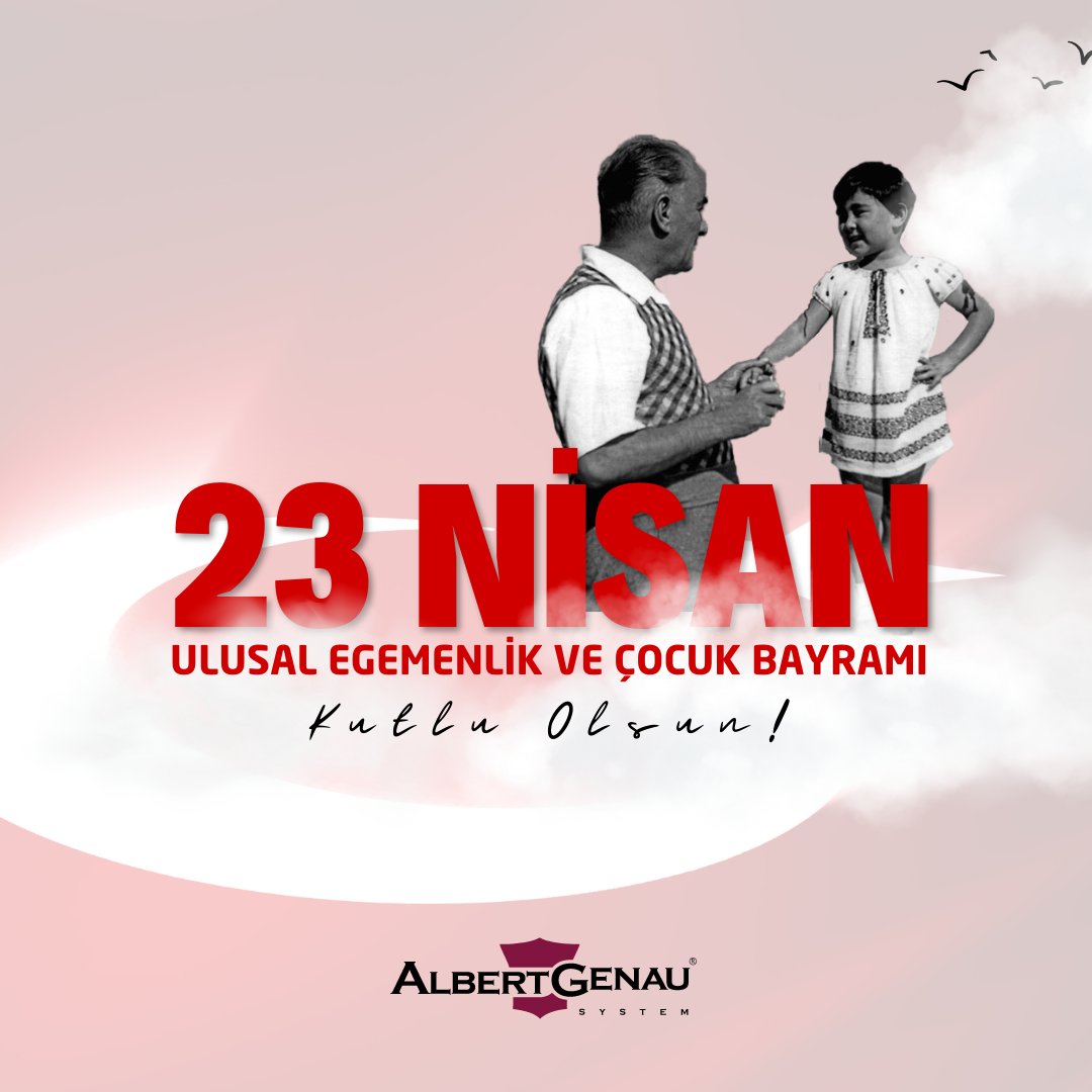 "Çocuk yurdun temelidir. Bu ülkenin geleceği çocuklarımızdır." M. Kemal Atatürk

23 Nisan Ulusal Egemenlik ve Çocuk Bayramımız kutlu olsun.

#23nisan #23nisanulusalegemenlikveçocukbayramı #atatürk #mustafakemalatatürk