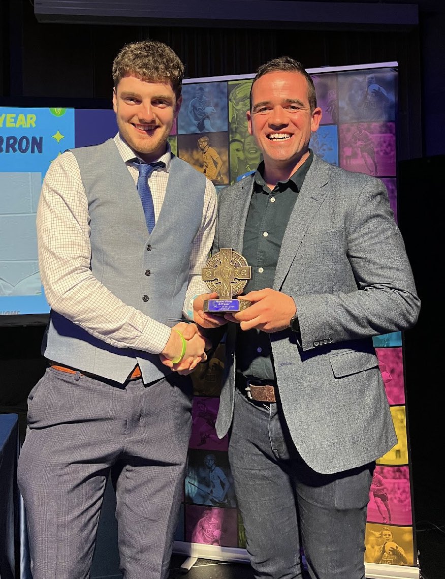 Congratulations to our Senior Hurler of the Year, Stephen Barron. Stephen was an integral part of the junior hurlers doing the double this year #ucdgaa