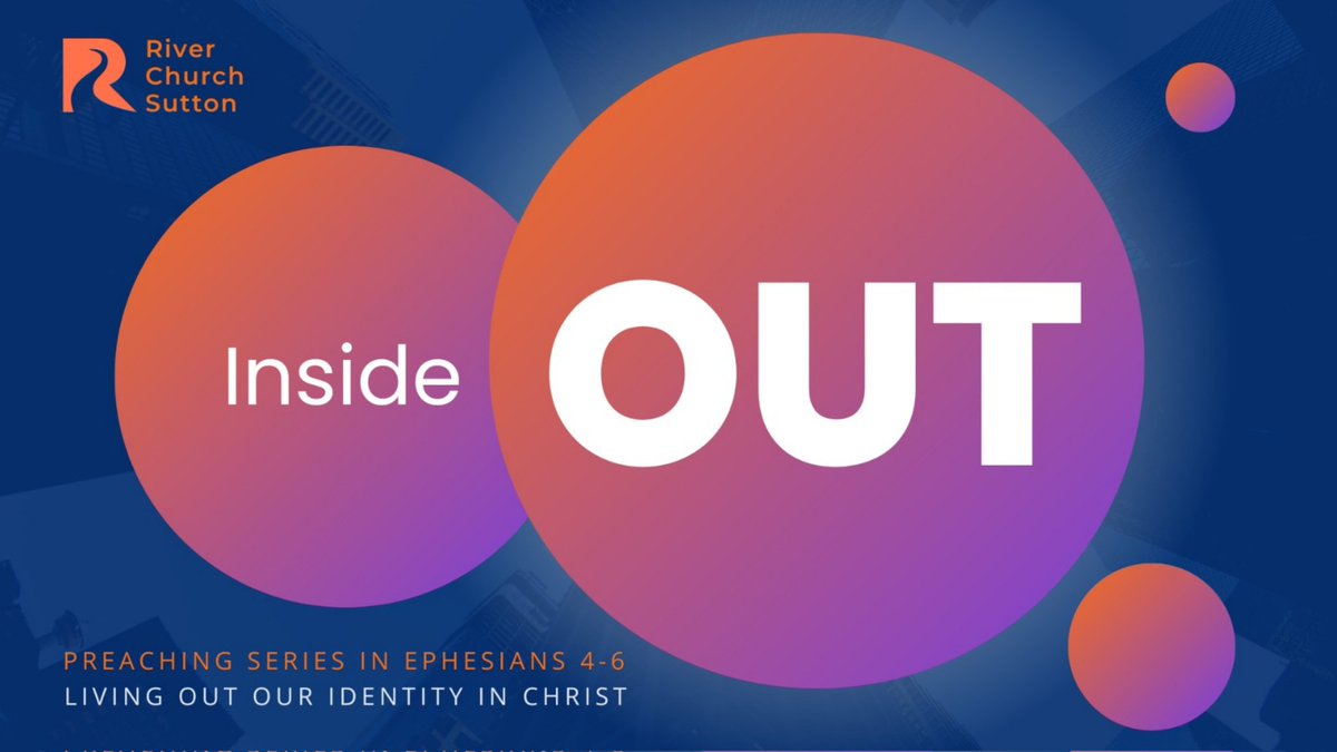 ChurchSutton's tweet photo. New series about how we live out our identity in Christ based on Ephesian chapters 4-6 https://t.co/vp0Ynj096n