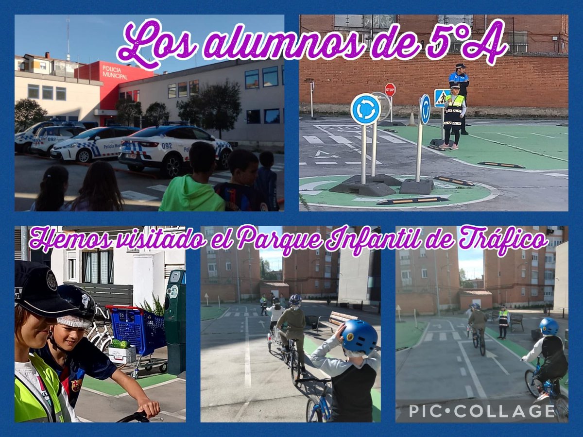 CEIPGdB's tweet photo. Aprendiendo normas de circulación y practicando hábitos responsables @InformacionDGT @educacyl #centroseducacionprimaria https://t.co/0SygFj7Gas